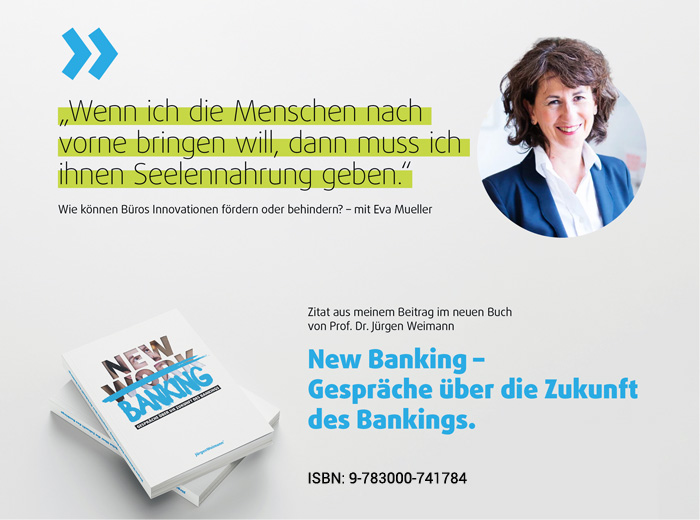 New Banking Beitrag von Eva Mueller zur Kunst in Banken