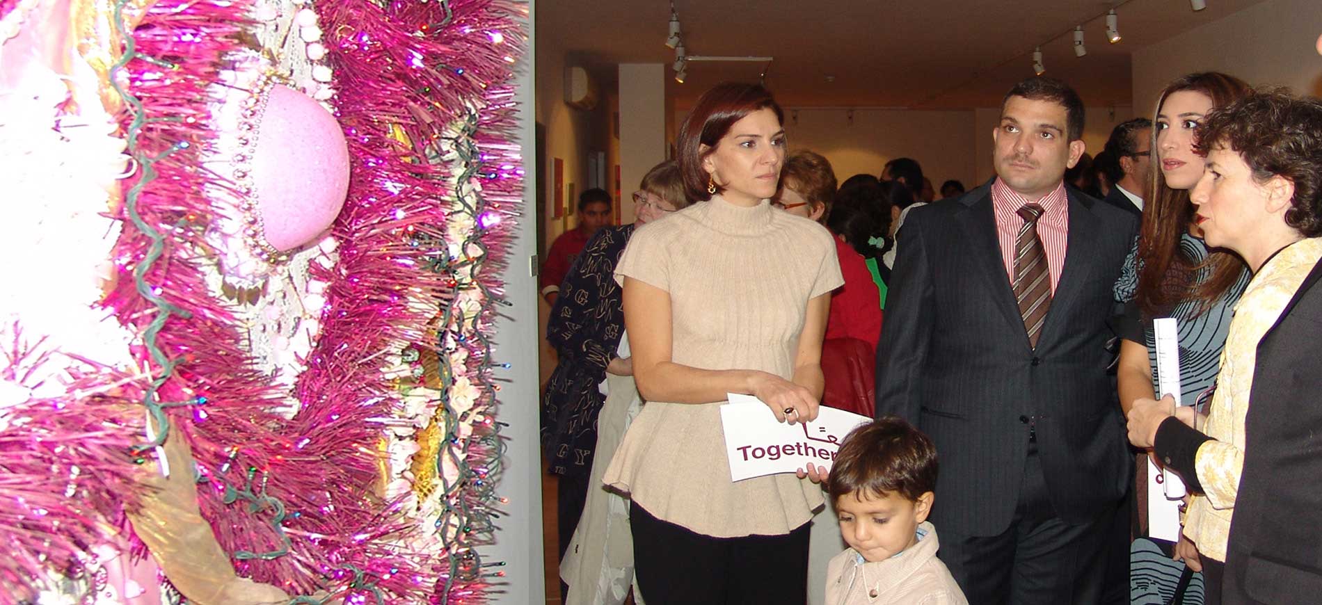 Presse zu Begegnungen in Jordanien und zur Ausstellung Together in Amman organisiert von der Eva Mueller Kunstberatung