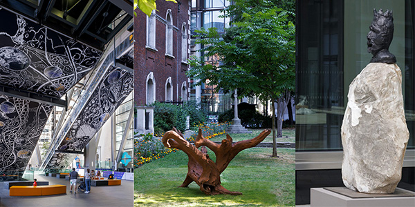 eva muellers visionary sunday post 808 – sculpture in the city